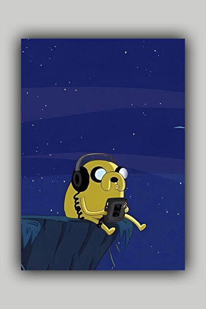 Luna Marissa Adventure Time Jake Poster - Çerçevesiz Duvar Posteri