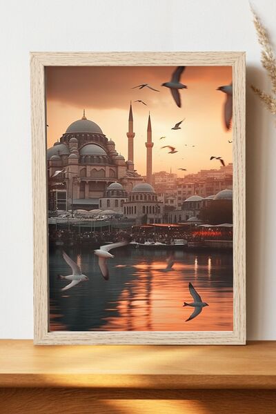 Luna Marissa Αφίσα Κωνσταντινούπολης - Αφίσα τοίχου από γυαλιστερό χαρτί χωρί...