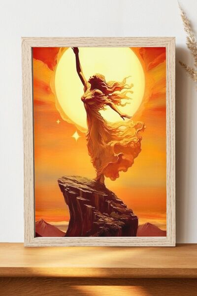 Luna Marissa Αφίσα εικονογράφησης - Αφίσα τοίχου από γυαλιστερό χαρτί χωρίς π...