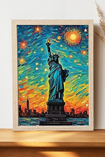 Luna Marissa Αφίσα το άγαλμα της ελευθερίας - Αφίσα τοίχου από γυαλιστερό χαρ...