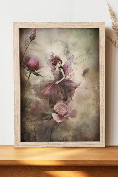 Luna Marissa Καλλιτεχνική αφίσα νεράιδας - Χοντρό χαρτί χωρίς πλαίσιο, ψηφιακ...