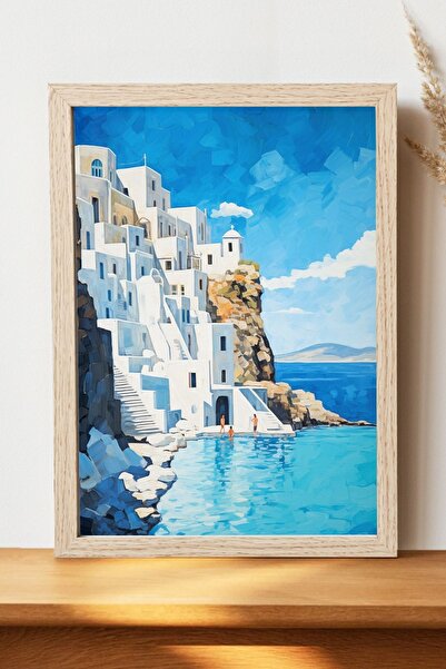 Luna Marissa Αφίσα Ελλάδας - Αφίσα τοίχου από γυαλιστερό χαρτί χωρίς πλαίσιο