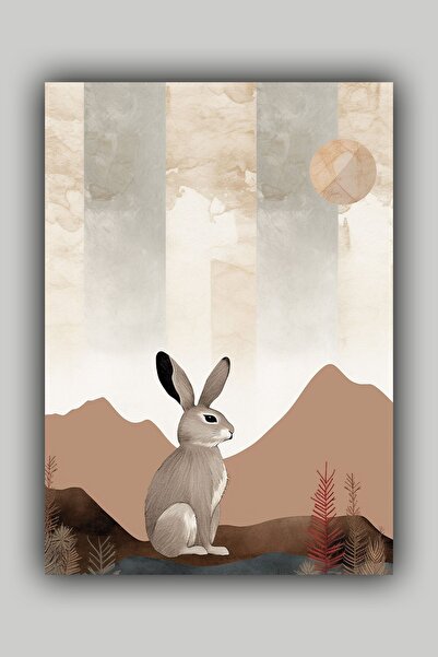 Luna Marissa Αφίσα με κουνέλι χωρίς πλαίσιο Αφίσα τοίχου