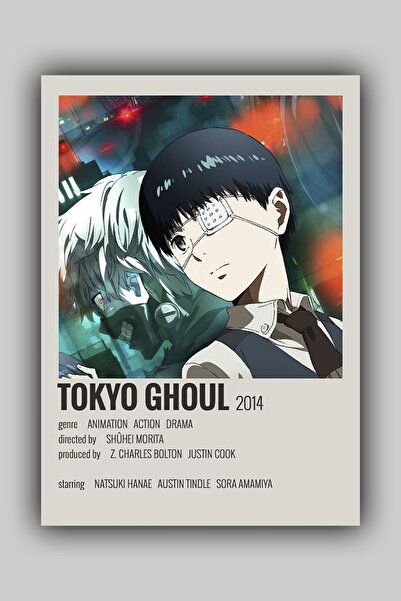 Luna Marissa Anime Tokyo Ghoul Poster - Çerçevesiz Duvar Posteri