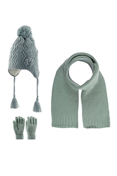 Genel Markalar Atkı Bere Eldiven Takım 4-8 Yaş 2317003 Mint