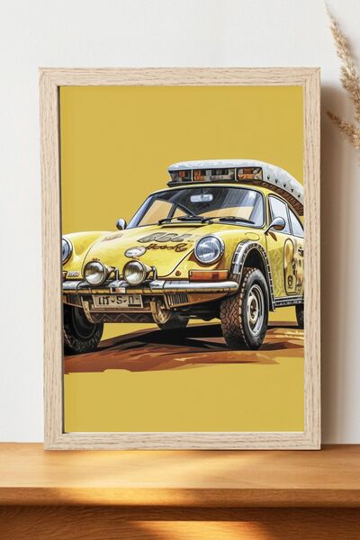 Luna Marissa Αφίσα Jeep - Αφίσα αυτοκινήτου από γυαλιστερό χαρτί χωρίς πλαίσιο