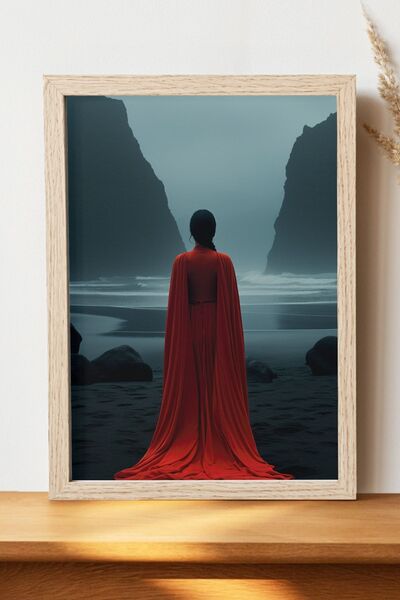 Luna Marissa Εικονογράφηση Γυναικεία αφίσα - Αφίσα τοίχου από γυαλιστερό χαρτ...