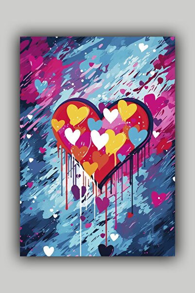 Luna Marissa Αφίσα καρδιάς χωρίς πλαίσιο Αφίσα τοίχου