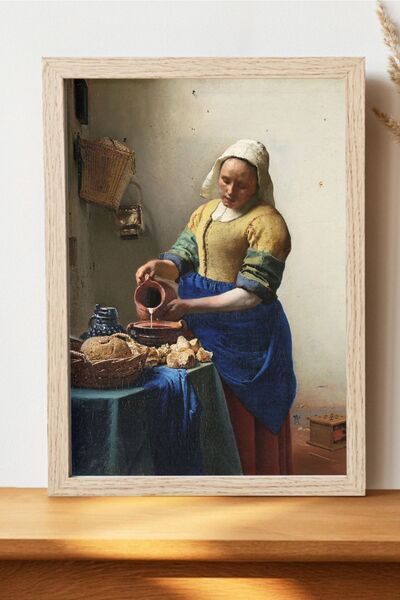 Luna Marissa Γυναικεία αφίσα καμαριέρας - Διακοσμητική αφίσα διάσημων ζωγραφι...