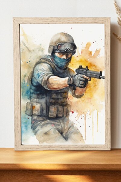 Luna Marissa Καλλιτεχνική αφίσα Counter Strike Cs Go - Αφίσα παιχνιδιού από χ...