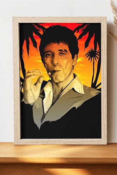 Luna Marissa Αφίσα Scar Face - Αφίσα τηλεοπτικής ταινίας από χοντρό χαρτί χωρ...