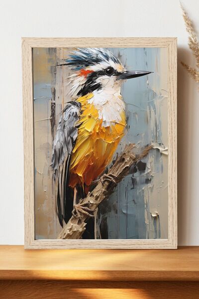 Luna Marissa Αφίσα πουλιών - Αφίσα τοίχου από γυαλιστερό χαρτί χωρίς πλαίσιο