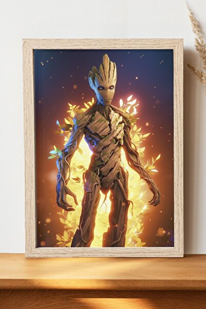 Luna Marissa Αφίσα Groot - Αφίσα τοίχου από γυαλιστερό χαρτί χωρίς πλαίσιο