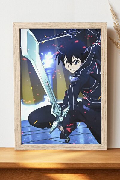 Luna Marissa Αφίσα Sao Kirito Asuna - Αφίσα τοίχου από γυαλιστερό χαρτί χωρίς...