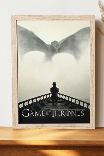 Luna Marissa Game Of Thrones Poster - Çerçevesiz Kalın Kağıt Tv Film Poster