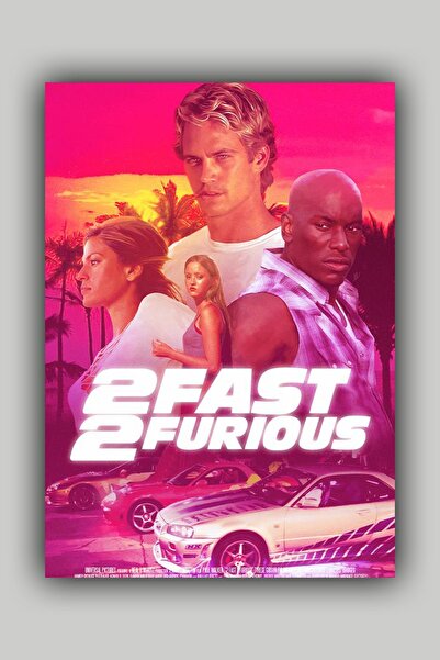 Luna Marissa Paul Walker Hızlı ve Öfkeli Poster Tv Film Posteri