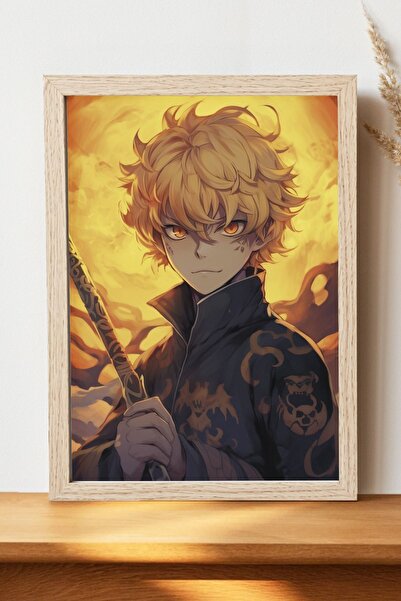 Luna Marissa Αφίσα Agatsuma Zenitsu - Αφίσα τοίχου από γυαλιστερό χαρτί χωρίς...