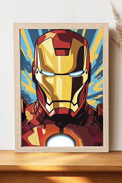 Luna Marissa Αφίσα Pop Art Iron Man - Αφίσα ψηφιακής τέχνης από χοντρό χαρτί ...