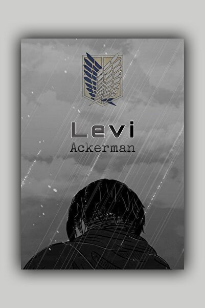 Luna Marissa Αφίσα Levi Ackerman - Αφίσα τοίχου χωρίς πλαίσιο