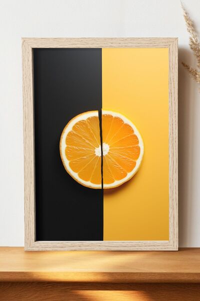 Luna Marissa Πορτοκαλί αφίσα - Αφίσα τοίχου από γυαλιστερό χαρτί χωρίς πλαίσιο