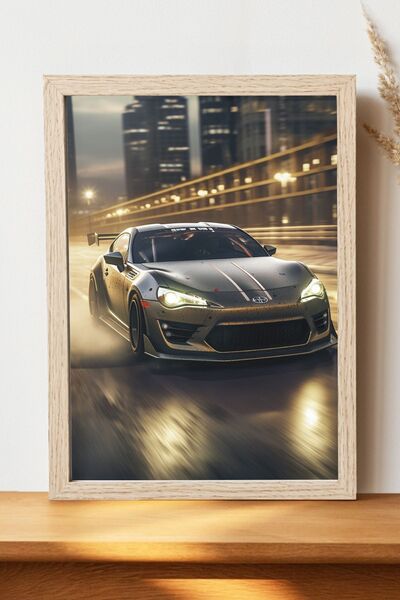 Luna Marissa Αφίσα BMW - Αφίσα αυτοκινήτου από γυαλιστερό χαρτί χωρίς πλαίσιο