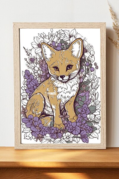 Luna Marissa Αφίσα γάτας - Αφίσα τοίχου από γυαλιστερό χαρτί χωρίς πλαίσιο