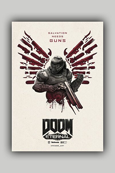 Luna Marissa Αφίσα Doom - Αφίσα τοίχου χωρίς πλαίσιο