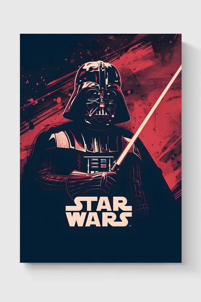 Luna Marissa Darth Vader Poster Çerçevesiz Duvar Posteri