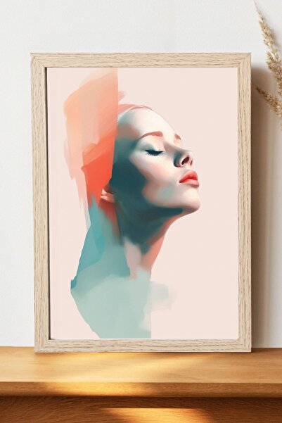 Luna Marissa Σουρεαλιστική γυναικεία αφίσα - Αφίσα τοίχου από γυαλιστερό χαρτ...