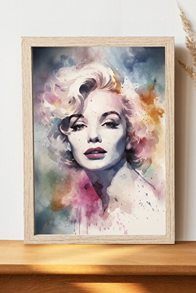 Luna Marissa Αφίσα Marilyn Monroe - Αφίσα ψηφιακής τέχνης από χοντρό χαρτί χω...