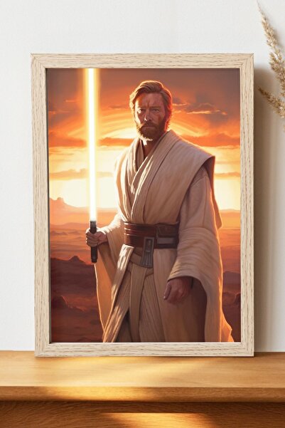 Luna Marissa Αφίσα Obi Wan Kenobi - Αφίσα τοίχου από γυαλιστερό χαρτί χωρίς π...