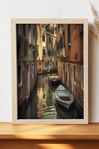 Luna Marissa Αφίσα του Καναλιού της Βενέτης - Αφίσα ψηφιακής τέχνης από χοντρ...