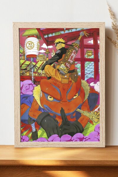 Luna Marissa Naruto Sasuke Kakachi Poster - Çerçevesiz Parlak Kağıt Duvar Pos...