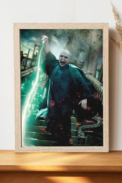 Luna Marissa Αφίσα Χάρι Πότερ Βόλντεμορτ - Αφίσα τηλεοπτικής ταινίας με γυαλι...