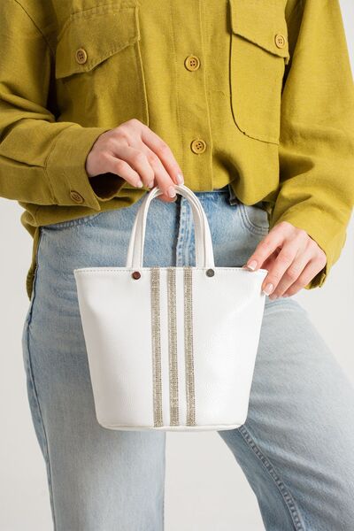 DSN Adelle Stone Detailed Handbag