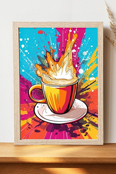 Luna Marissa Αφίσα καφέ - Αφίσα τοίχου από γυαλιστερό χαρτί χωρίς πλαίσιο