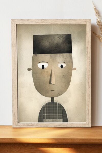 Luna Marissa Αφίσα εικονογράφησης - Αφίσα τοίχου από γυαλιστερό χαρτί χωρίς π...