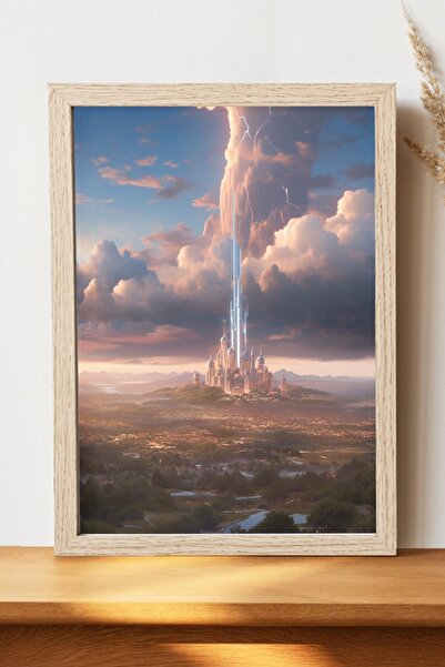 Luna Marissa Αφίσα τοπίων - Αφίσα τοίχου από γυαλιστερό χαρτί χωρίς πλαίσιο