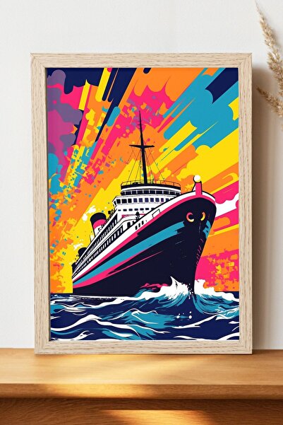 Luna Marissa Αφίσα πλοίου - Αφίσα τοίχου από γυαλιστερό χαρτί χωρίς πλαίσιο