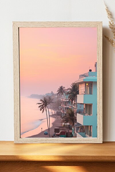 Luna Marissa Αφίσα τοπίων - Αφίσα τοίχου από γυαλιστερό χαρτί χωρίς πλαίσιο