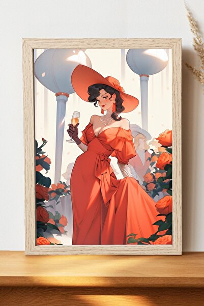 Luna Marissa Εικονογράφηση Madam Poster - Αφίσα τοίχου από γυαλιστερό χαρτί χ...