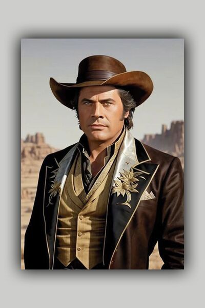 Luna Marissa Αφίσα Cüneyt Arkın - Αφίσα τοίχου χωρίς πλαίσιο