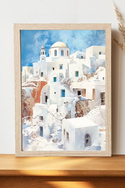 Luna Marissa Αφίσα Ελλάδας - Αφίσα τοίχου από γυαλιστερό χαρτί χωρίς πλαίσιο