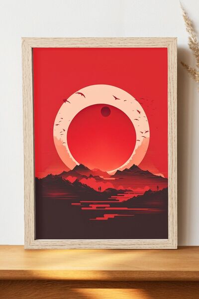 Luna Marissa Αφίσα εικονογράφησης - Αφίσα τοίχου από γυαλιστερό χαρτί χωρίς π...