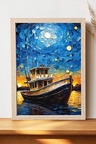 Luna Marissa Αφίσα πλοίου - Αφίσα τοίχου από γυαλιστερό χαρτί χωρίς πλαίσιο