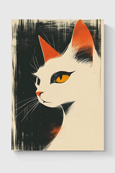 Luna Marissa Αφίσα τοίχου χωρίς πλαίσιο Vintage Cat