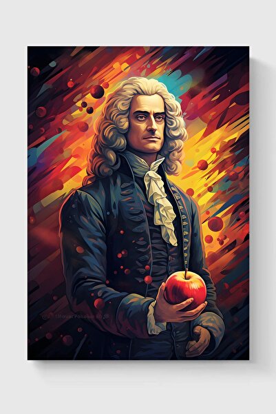 Luna Marissa Αφίσα Isaac Newtoon χωρίς πλαίσιο τοίχου