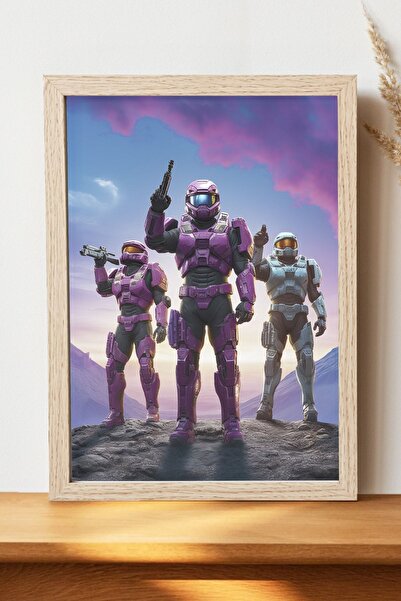 Luna Marissa Αφίσα Halo - Αφίσα τοίχου από γυαλιστερό χαρτί χωρίς πλαίσιο