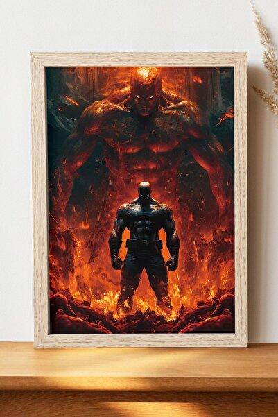 Luna Marissa Αφίσα Super Hero - Αφίσα τοίχου από γυαλιστερό χαρτί χωρίς πλαίσιο