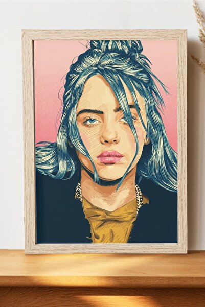 Luna Marissa Αφίσα Billie Eilish - Αφίσα τραγουδίστριας χωρίς πλαίσιο